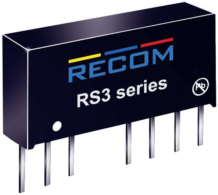 RECOM RS3-0512S DC/DC-Wandler 12V 0.25A 3W Anzahl Ausgänge: 1 x Inhalt 1St.