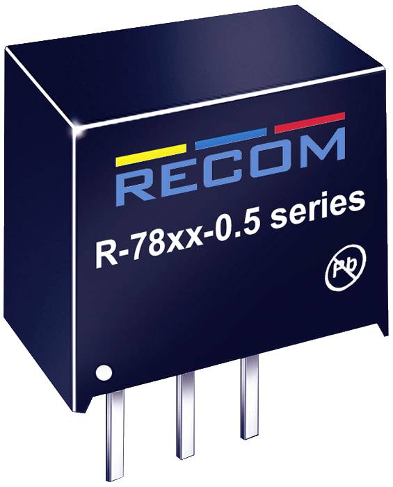 RECOM R-781.8-0.5 DC/DC-Wandler 1.80V 0.5A 0.9W Inhalt 1St.