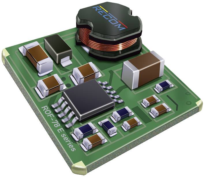 RECOM ROF-78E12-0.5SMDR DC/DC-Wandler 12V 0.5A 6W Inhalt