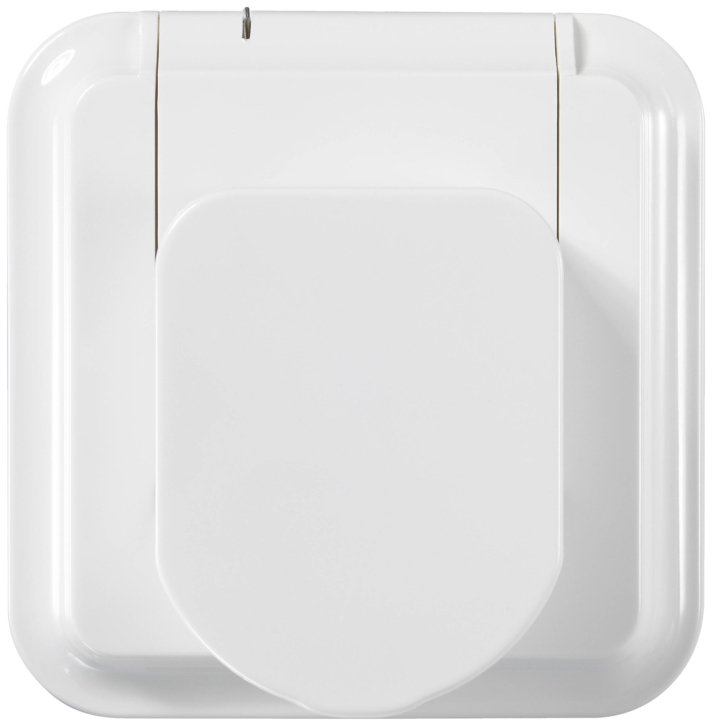 Sygonix SY-5775152 1fach Unterputz-Fehlerstrom-Sicherheitssteckdose erhöhter Berührungsschutz IP44 Weiß