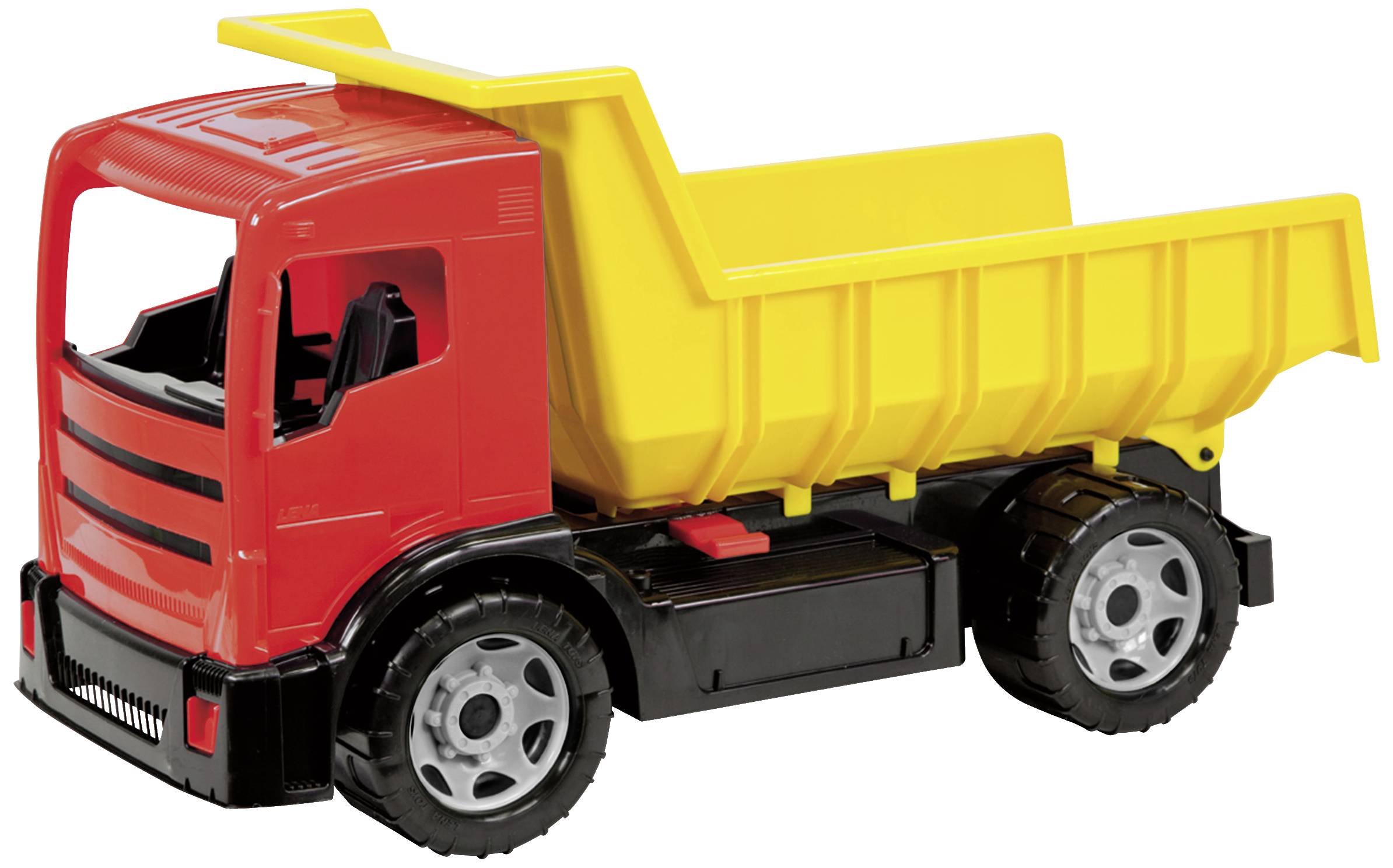 LENA® GIGA TRUCKS Muldenkipper, rot, lose