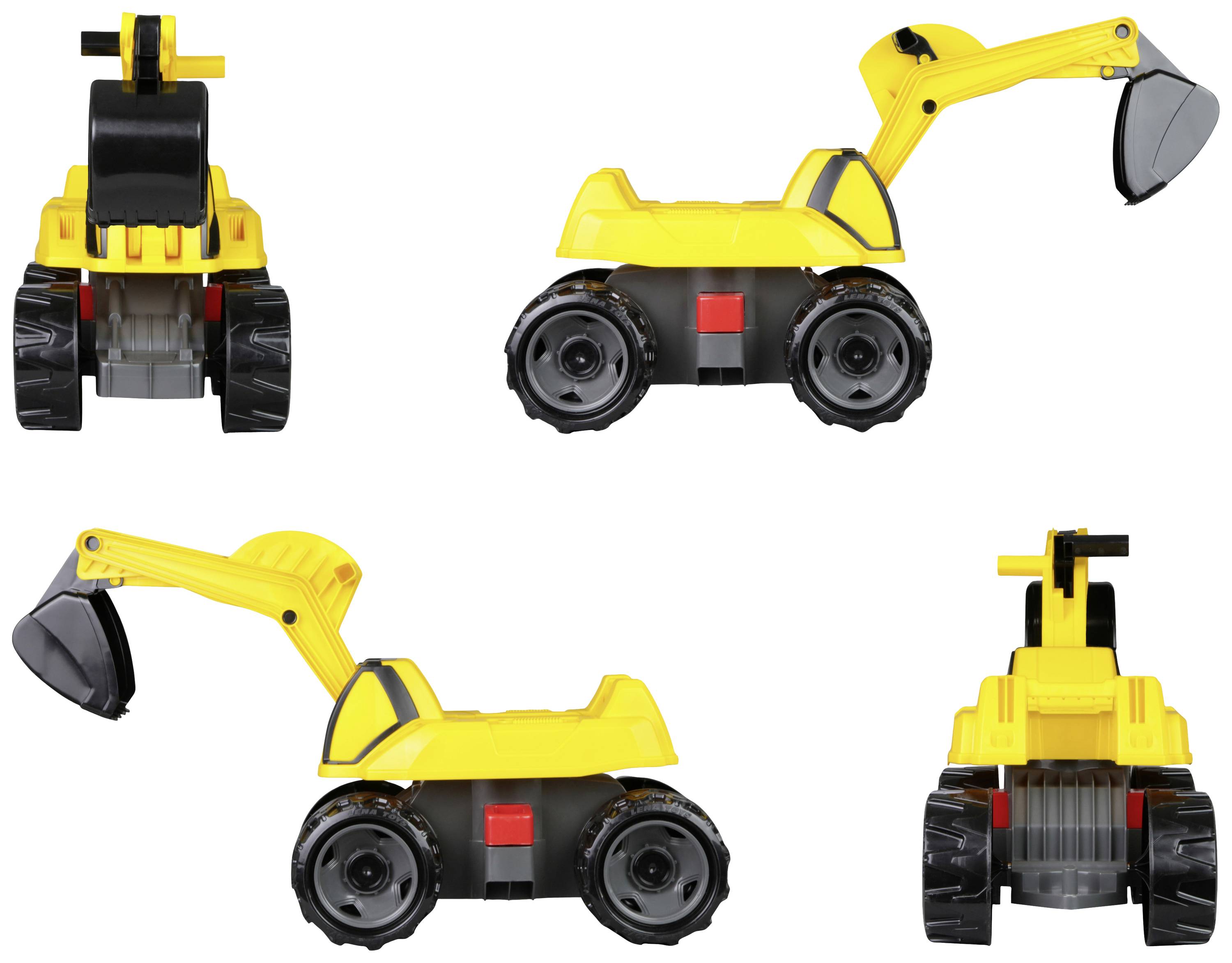 LENA® GIGA TRUCKS Aufsitz-Bagger Pro X