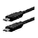 Roline USB-Kabel USB-C® Stecker 1.50m Schwarz 11029076