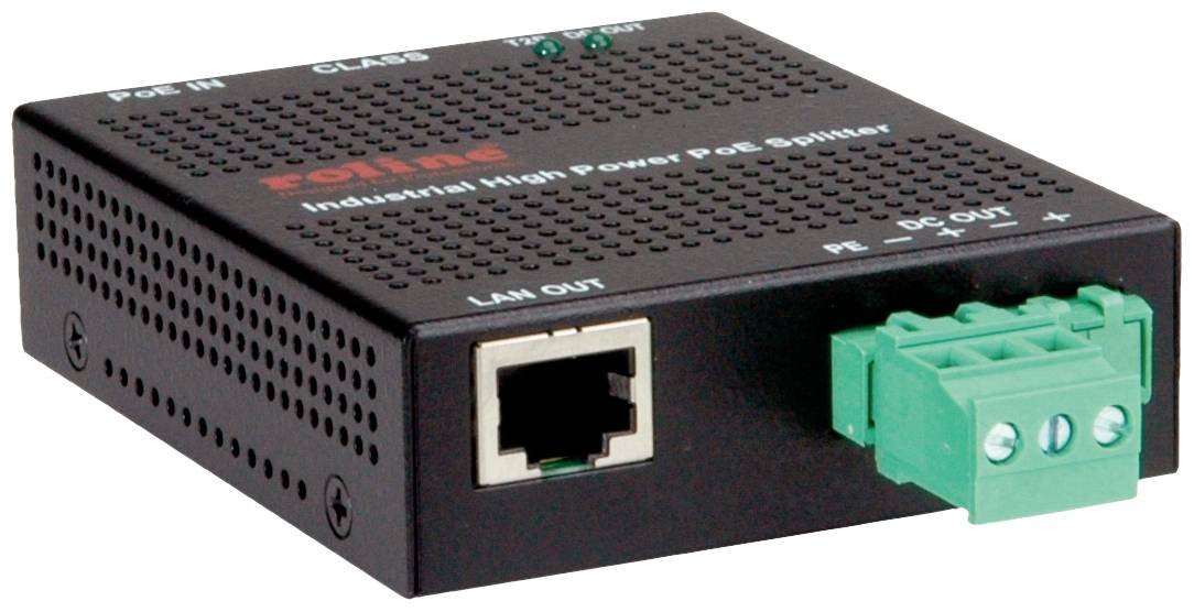 Roline 21.13.1175 PoE Splitter 10 / 100 / 1000 MBit/s