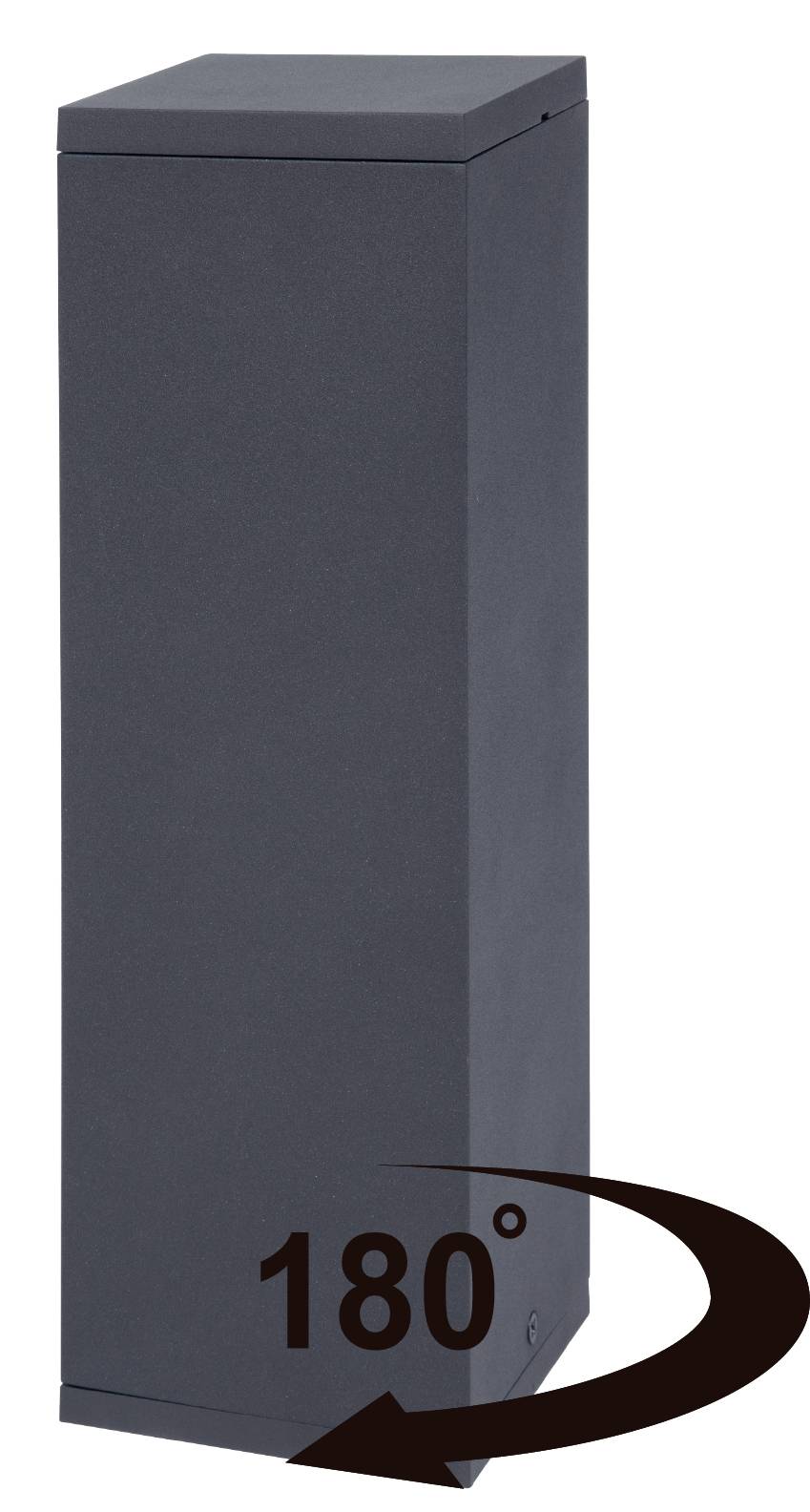 BOLD 10614 Gartensteckdose 2fach Anthrazit ohne Kabel