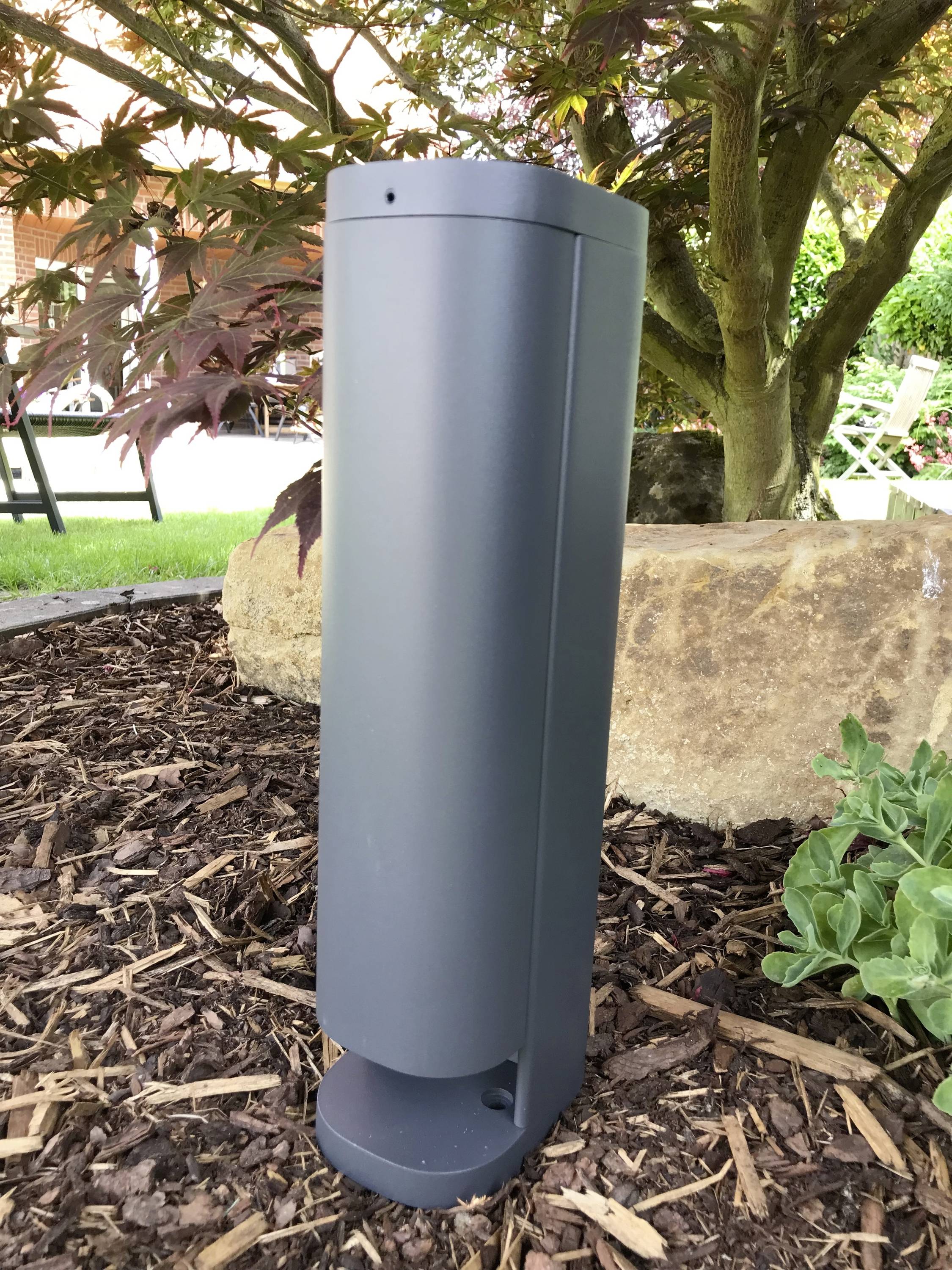 BOLD 10632 Gartensteckdose 2fach Anthrazit