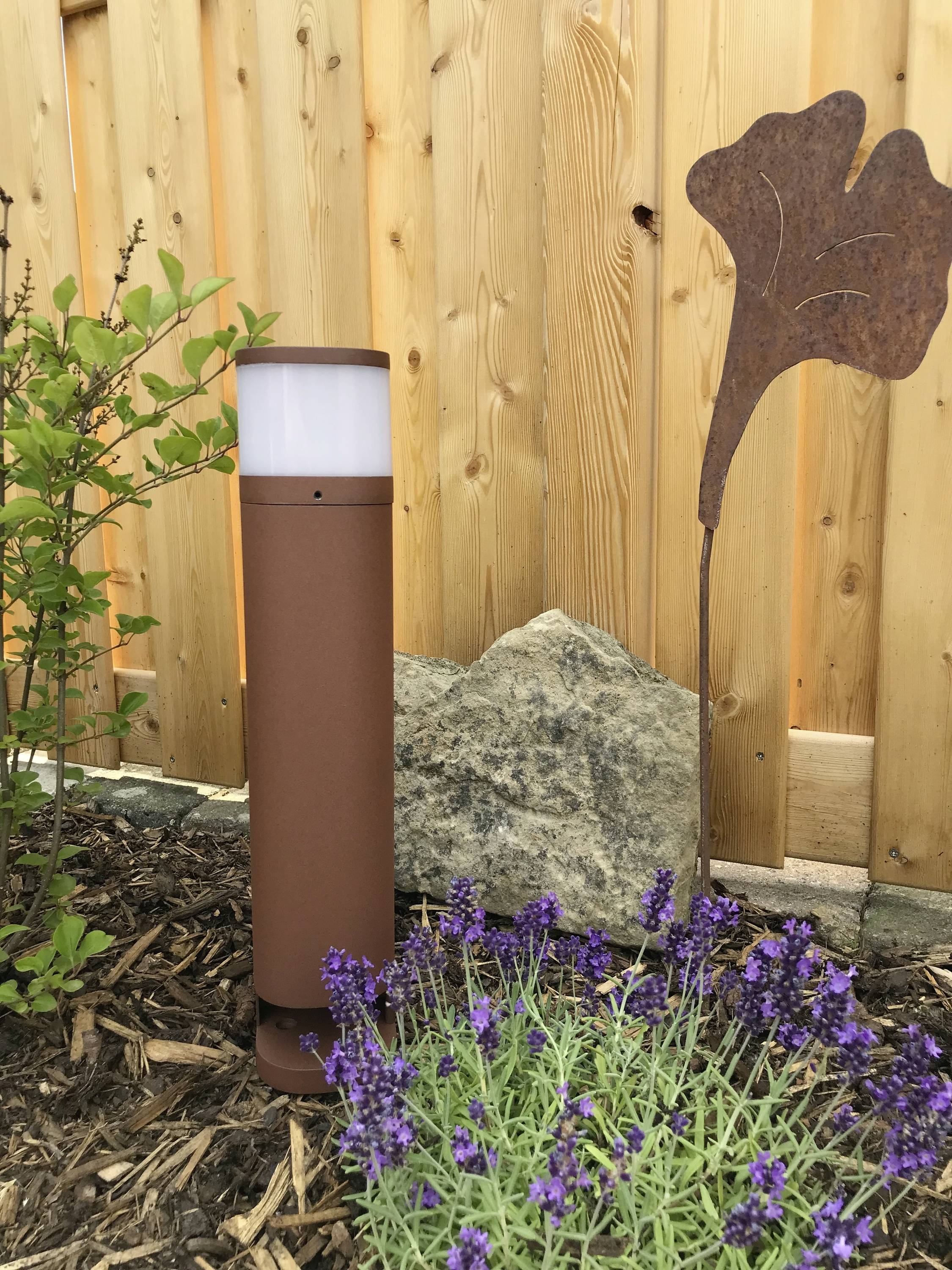 BOLD 10635 Volo Pollerleuchte G9 28W Rost