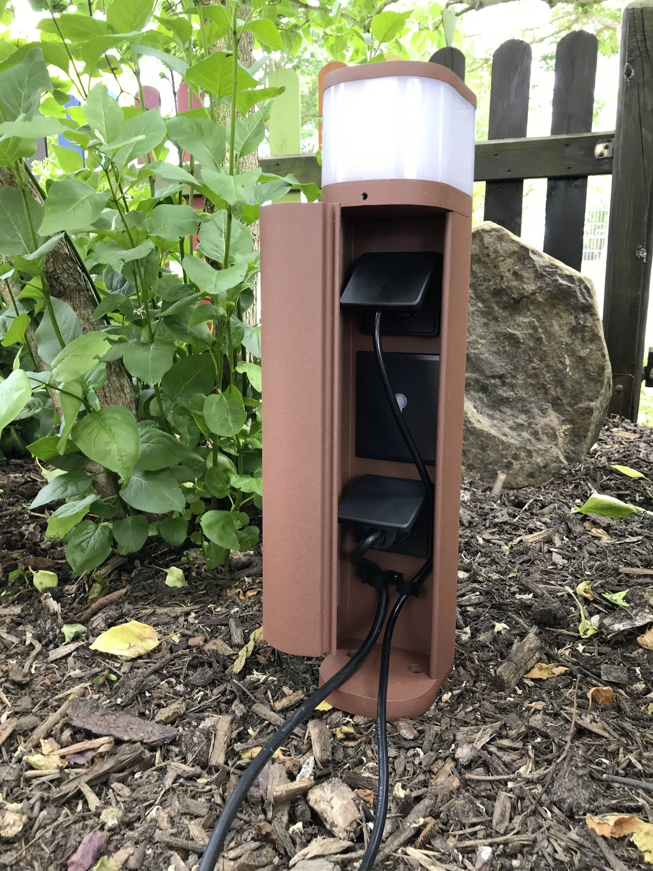 BOLD 10639 Volo Pollerleuchte G9 28W Rost