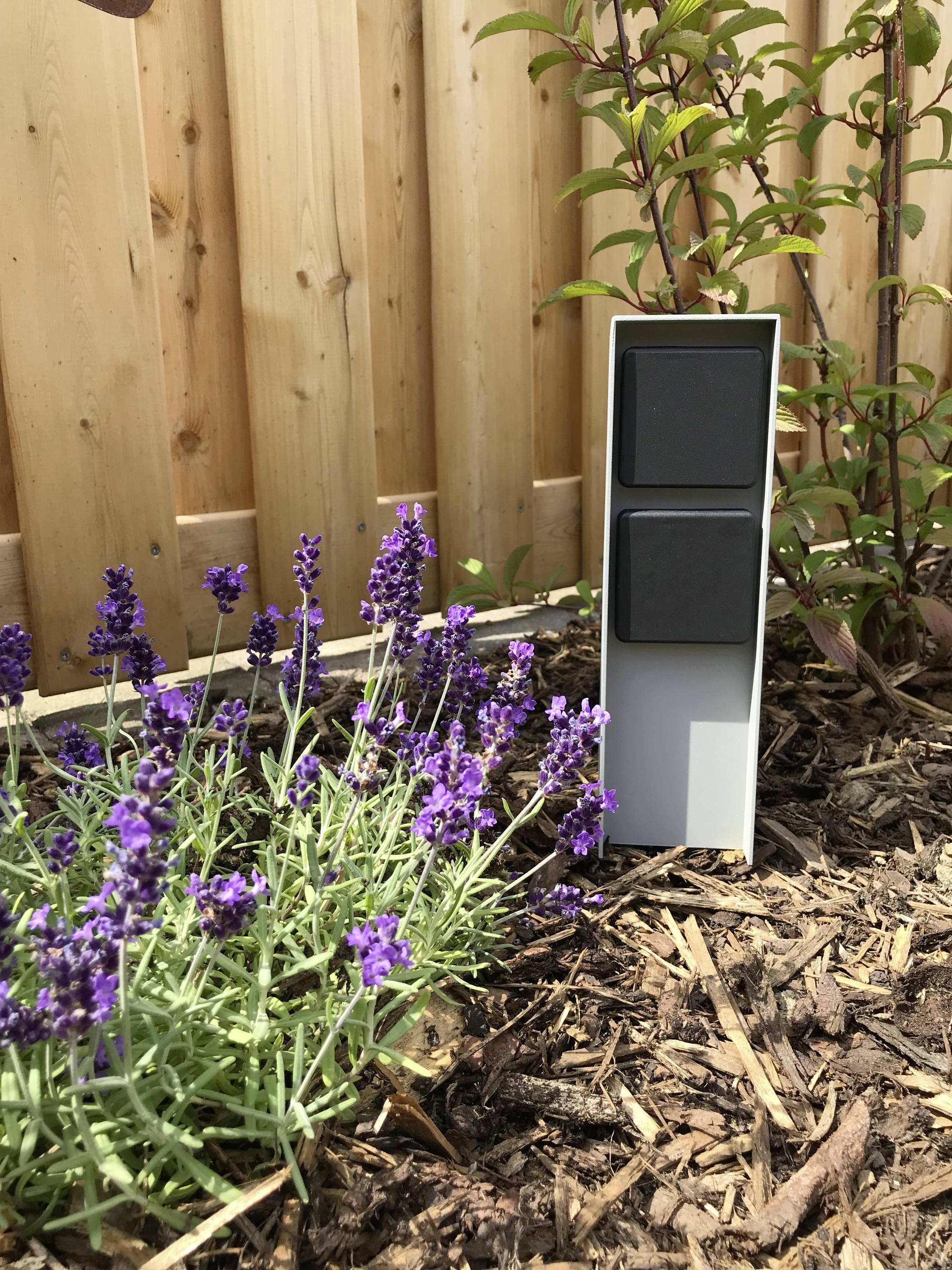 BOLD 11094 Gartensteckdose 2fach Hellgrau ohne Kabel