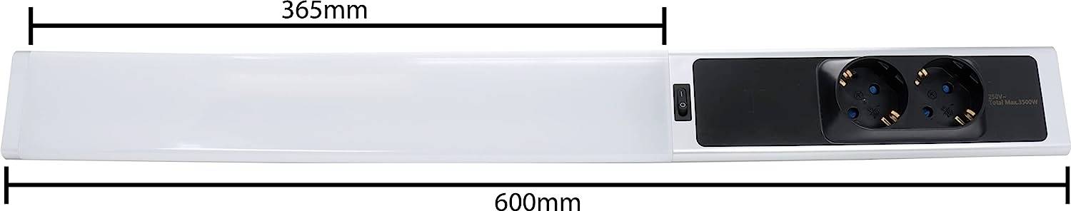 BOLD Dante LED-Unterbauleuchte LED LED fest eingebaut 18W Neutralweiß Silber