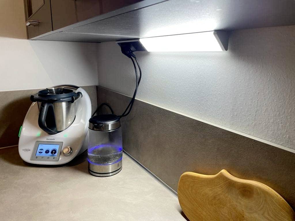 BOLD Dante LED-Unterbauleuchte LED LED fest eingebaut 18W Neutralweiß Silber