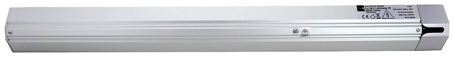 BOLD Dante LED-Unterbauleuchte LED LED fest eingebaut 18W Neutralweiß Silber