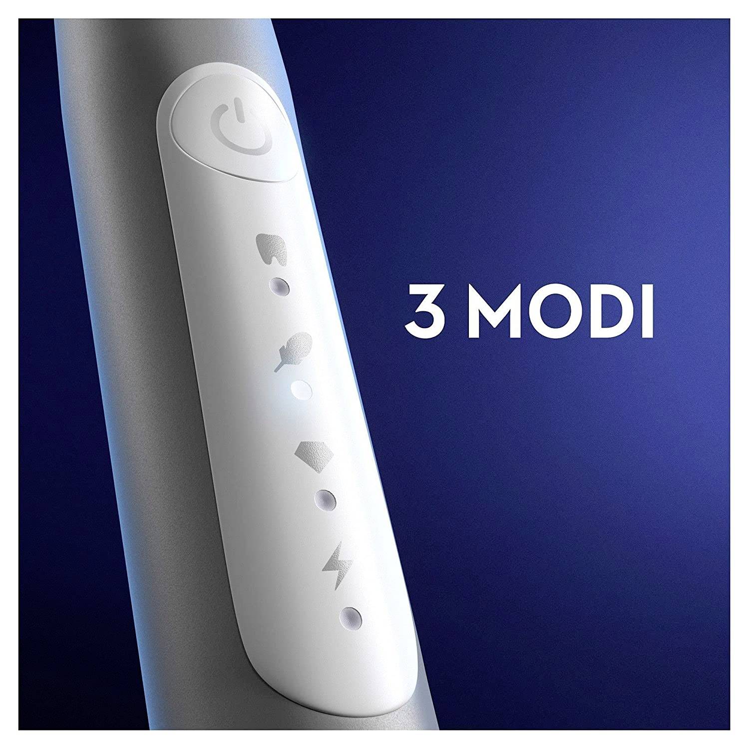 Oral-B Pulsonic Slim Luxe 4500 platin 4500 Elektrische Zahnbürste Schallzahnbürste Weiß, Silber