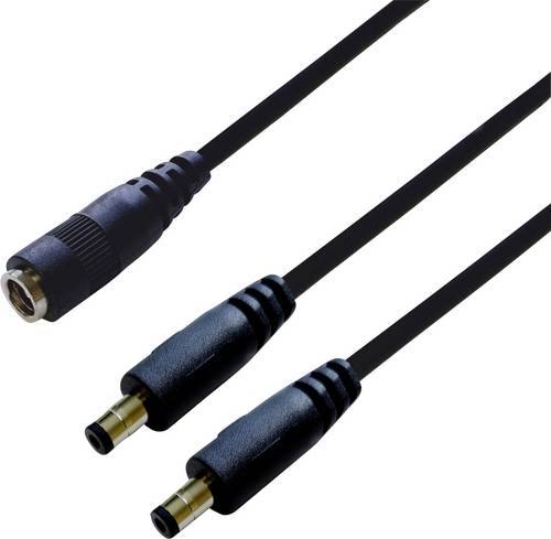 BKL Electronic 075919 DC-Verteiler Niedervolt-Stecker - DC-Kupplung 5.5 mm 2.5 mm 0.30 m 1 St. Sing