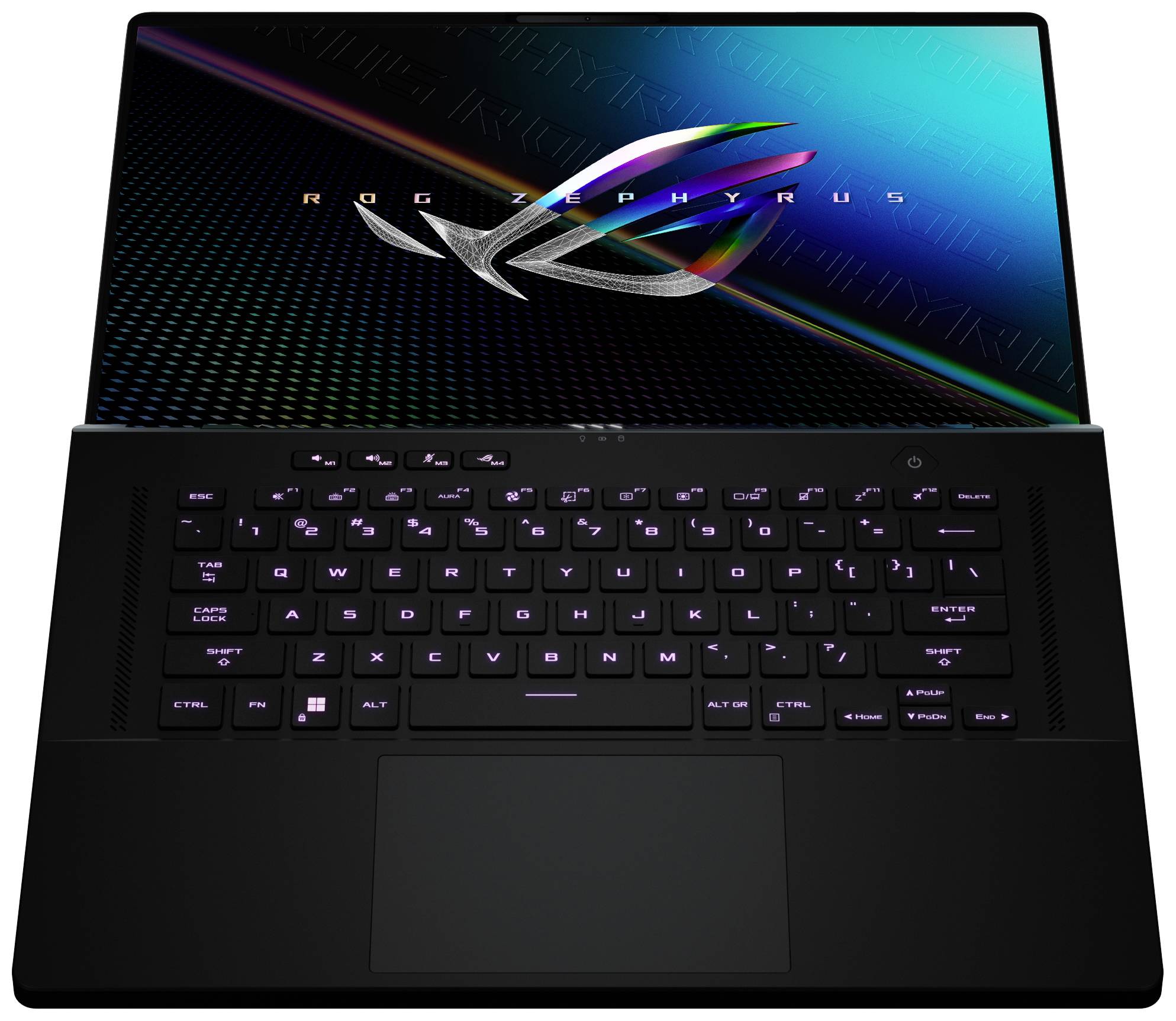 Asus Notebook ROG Zephyrus M16 GU603ZE-LS032W 40.6 cm (16 Zoll) WUXGA Intel® Core™ i7 i7-12700H 16 GB RAM 512 GB SSD Deutsch, QWERTZ Schwar
