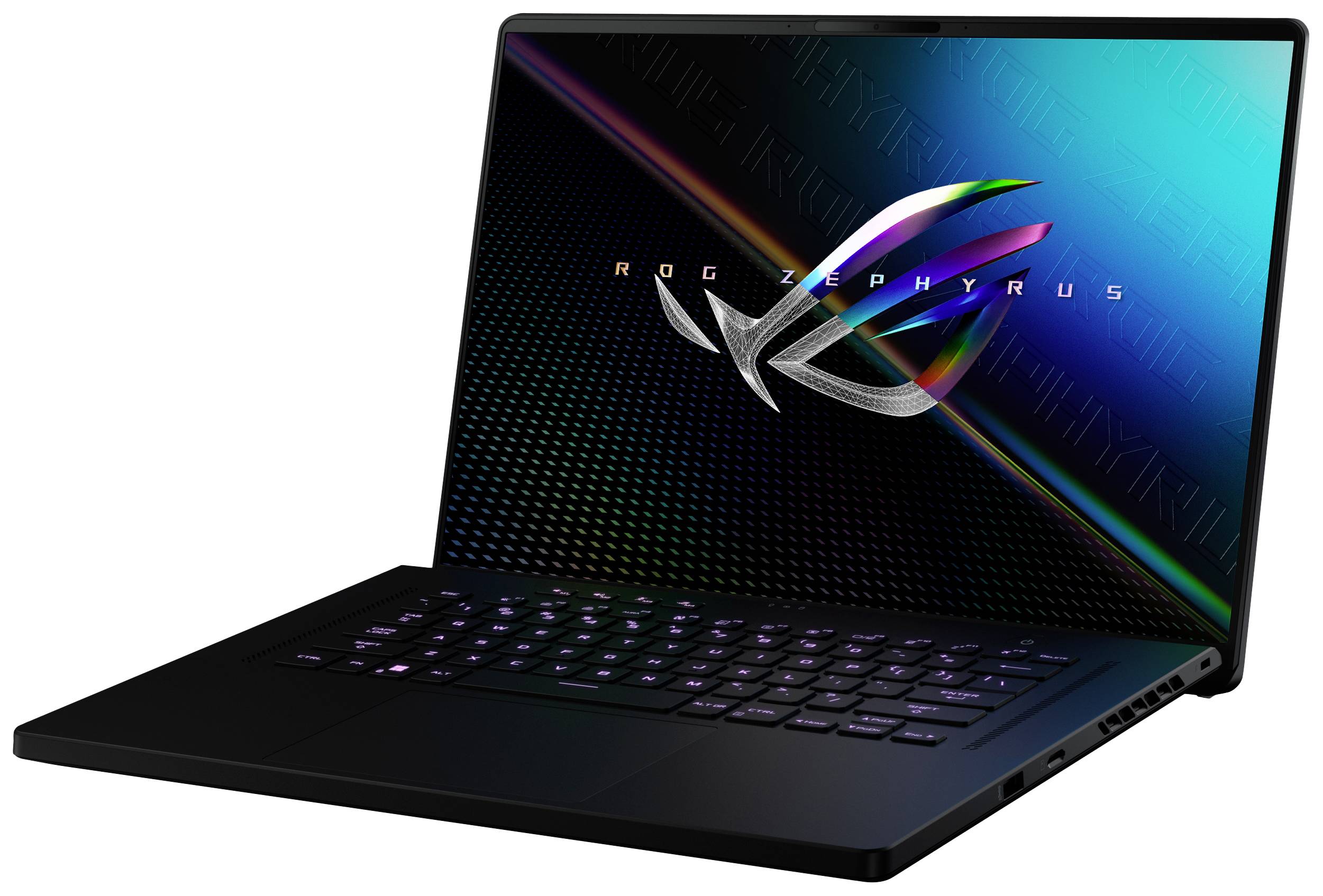 Asus Notebook ROG Zephyrus M16 GU603ZE-LS032W 40.6 cm (16 Zoll) WUXGA Intel® Core™ i7 i7-12700H 16 GB RAM 512 GB SSD Deutsch, QWERTZ Schwar