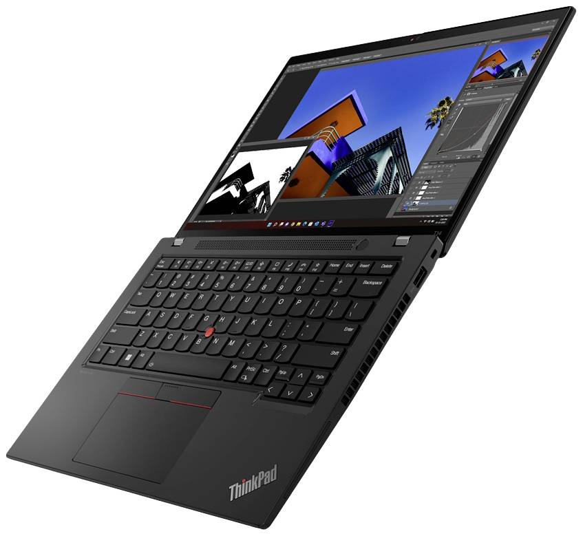 Lenovo Notebook ThinkPad T14 G4 35.6 cm (14 Zoll) WUXGA Intel® Core™ i5 i5-1335U 16 GB RAM 512 GB SSD Deutsch, QWERTZ Schwarz 21HD004KGE