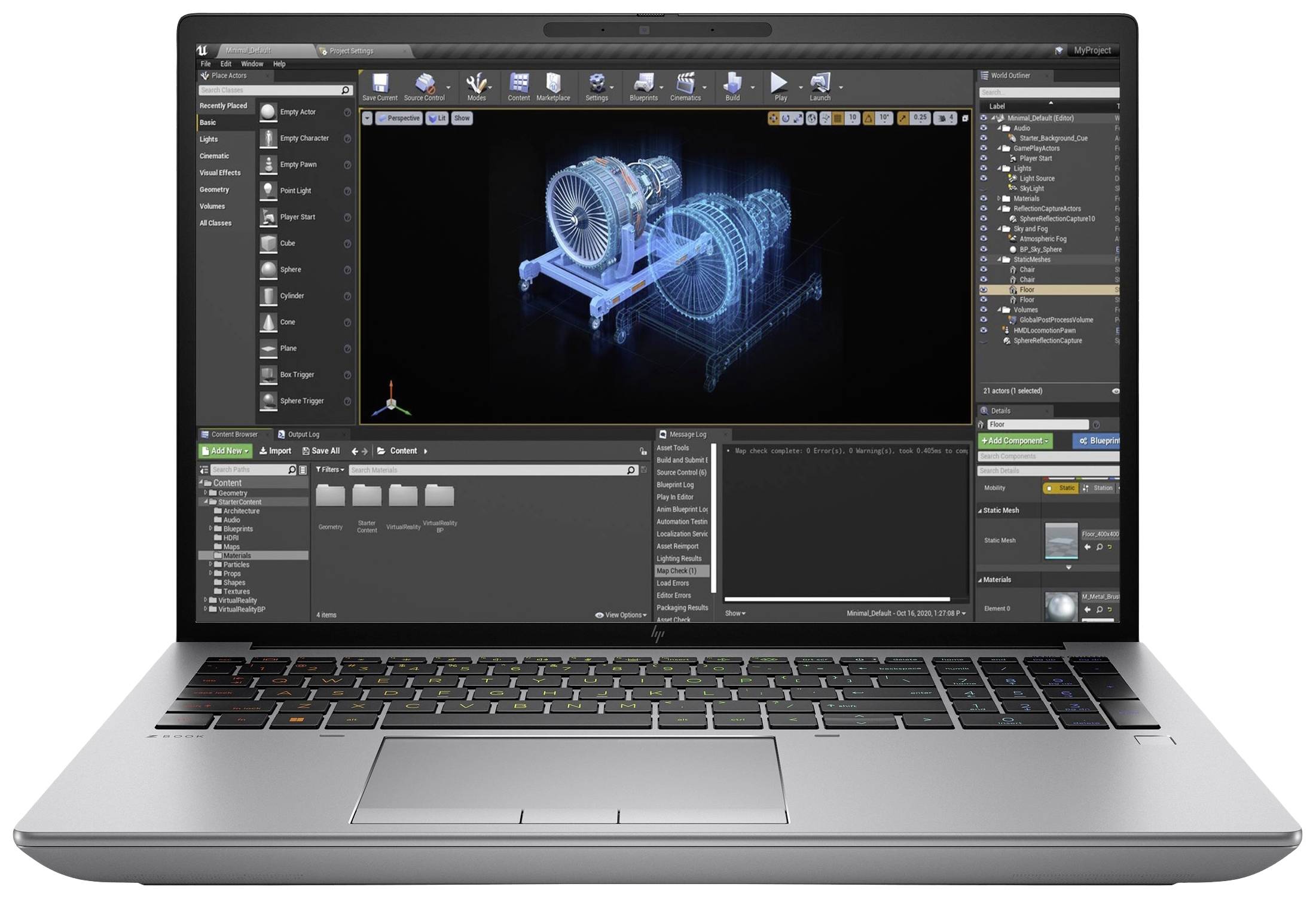 HP Workstation Notebook ZBook Fury 16 G10 40.6 cm (16 Zoll) WUXGA Intel® Core™ i9 i9-12950HX 32 GB RAM 1 TB SSD Deutsch, QWERTZ Silber 62V