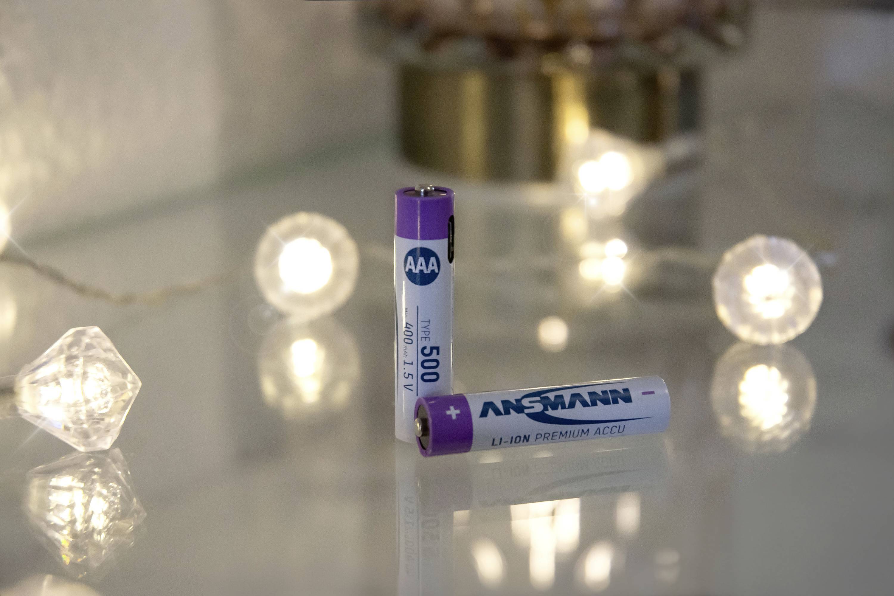 Ansmann LR03 USB-C USB-C® Akku Li-Ion 500 mAh 1.5V 4St.