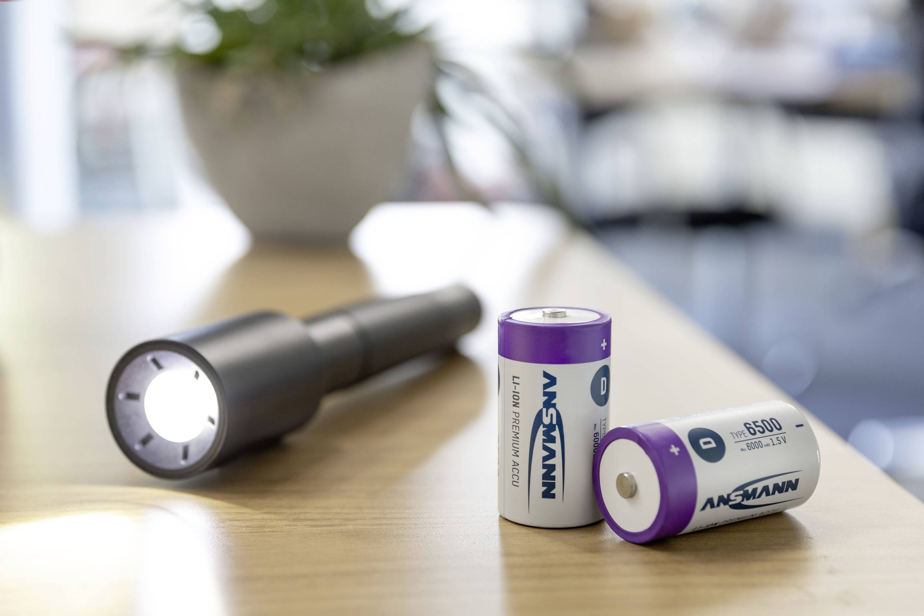 Ansmann LR20 USB-C Mono (D)-Akku Li-Ion 6000 mAh 1.5 V 2 St.