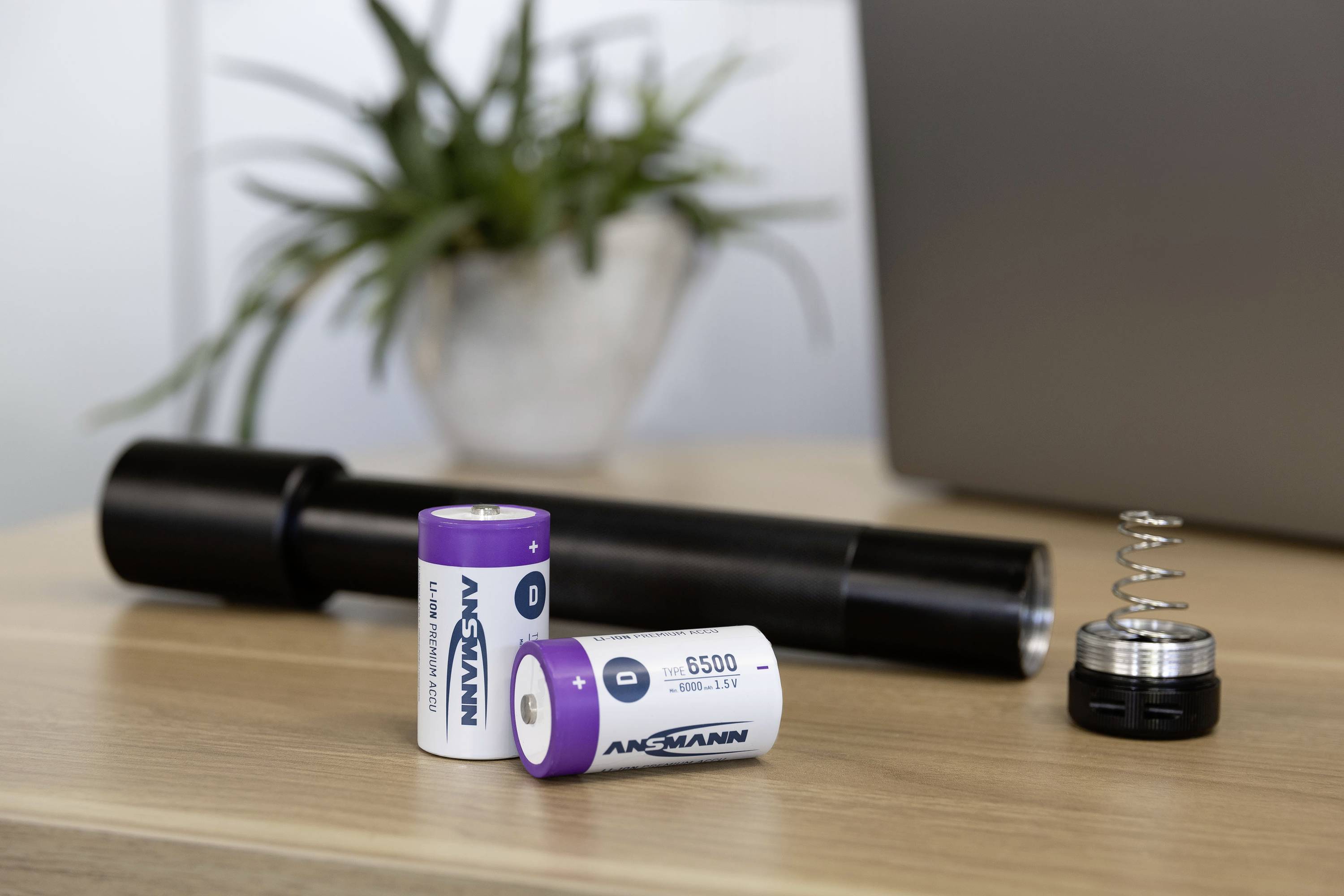 Ansmann LR20 USB-C Mono (D)-Akku Li-Ion 6000 mAh 1.5 V 2 St.