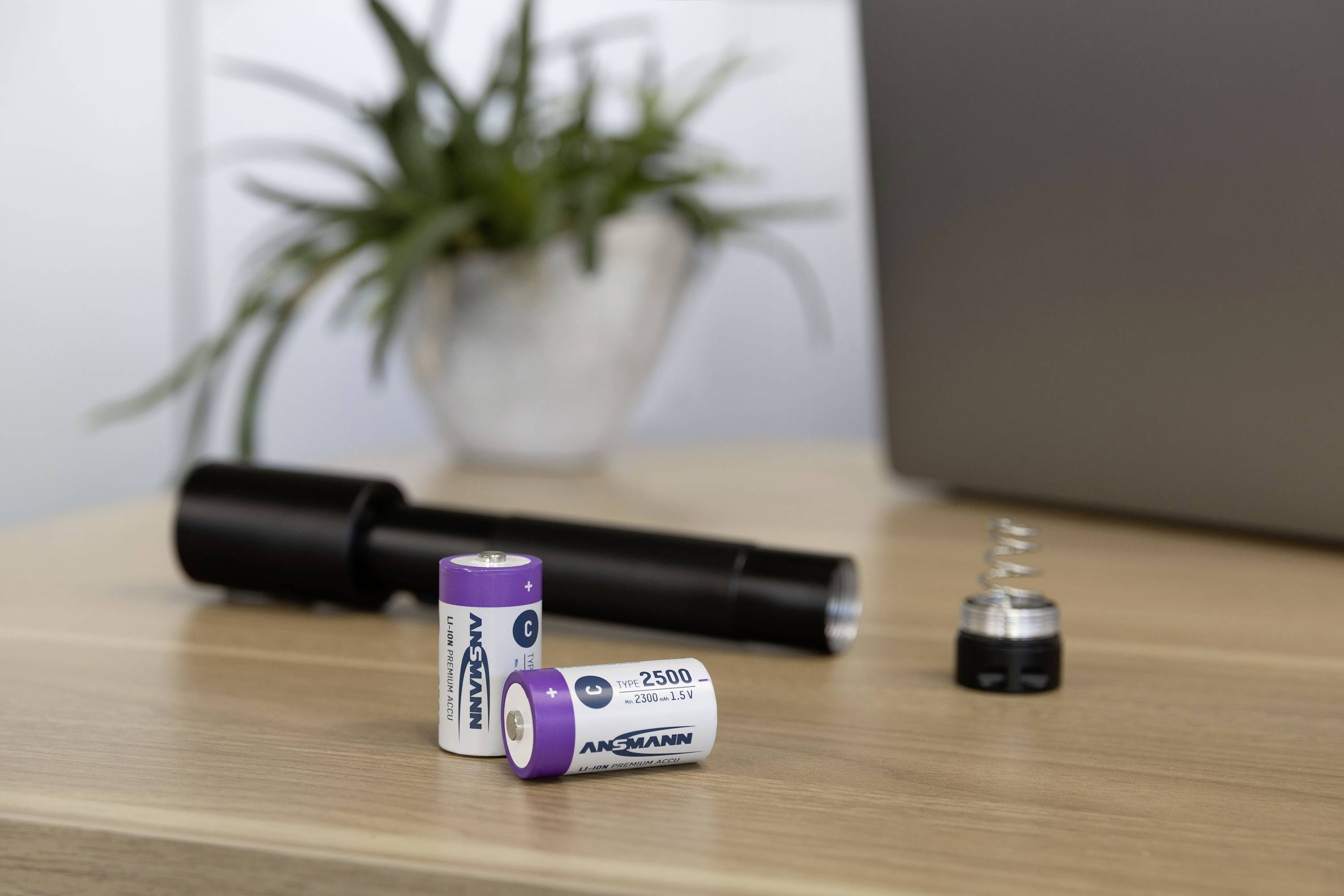 Ansmann LR15 USB-C Baby (C)-Akku Li-Ion 2500 mAh 1.5 V 2 St.