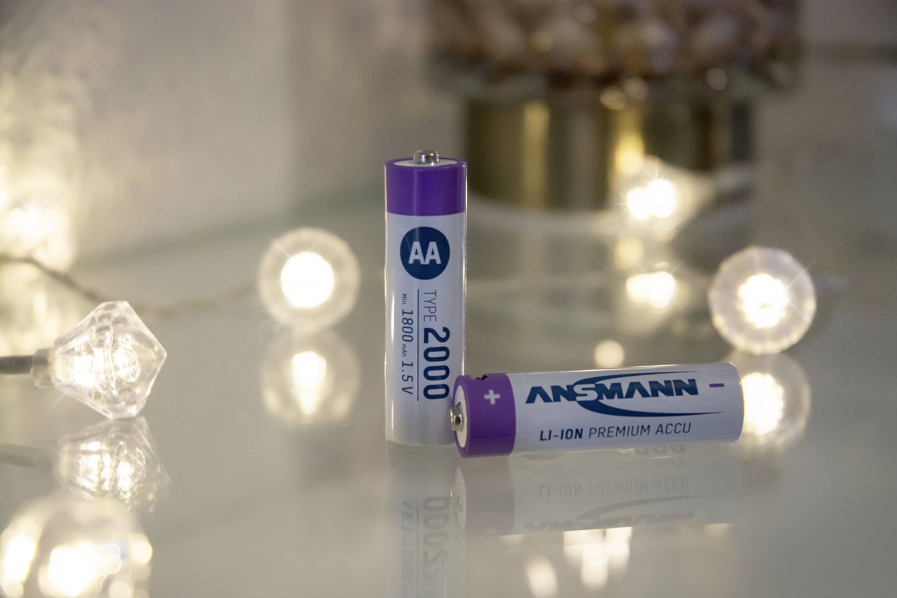 Ansmann USB-C® Akku Li-Ion 2000 mAh 1.5V 4St.