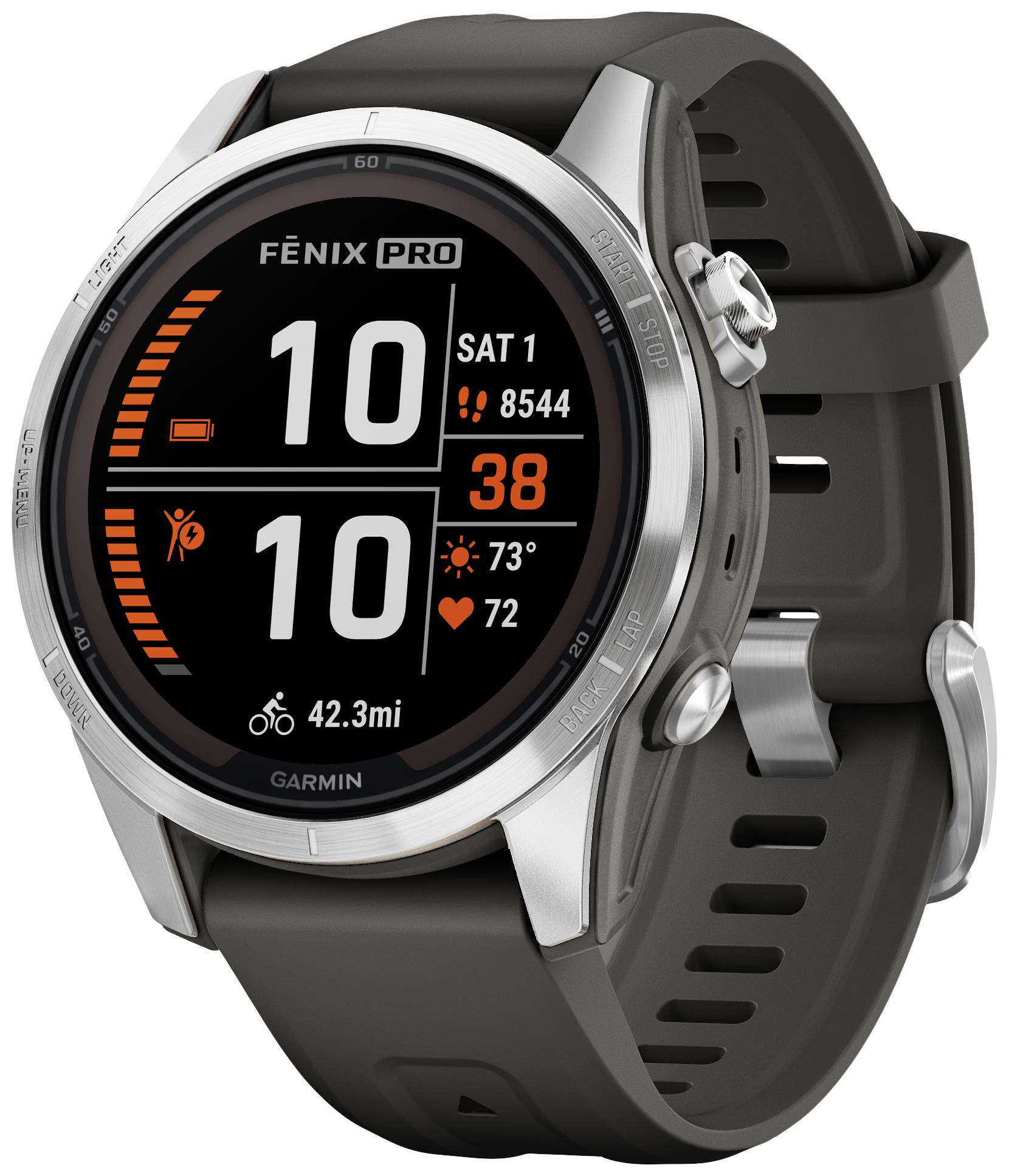Garmin FENIX® 7 PRO Solar Smartwatch 42 mm Graphit