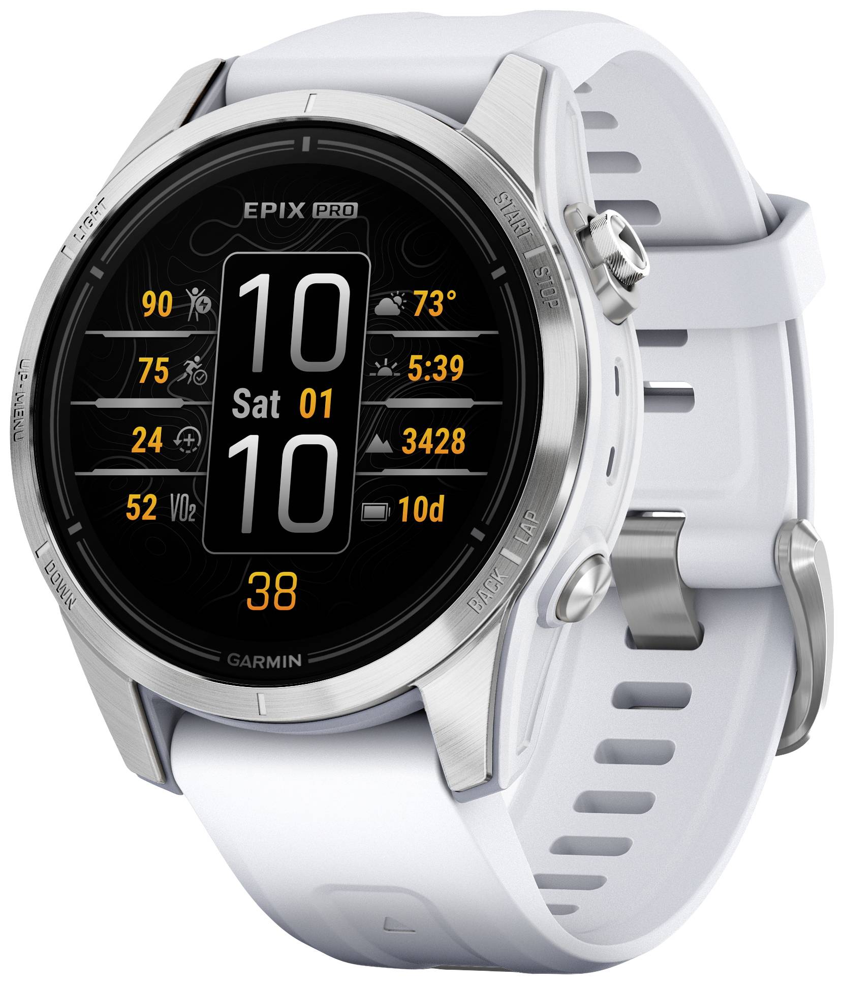 Garmin EPIX™ Pro (Gen 2) Smartwatch 42mm Weiß