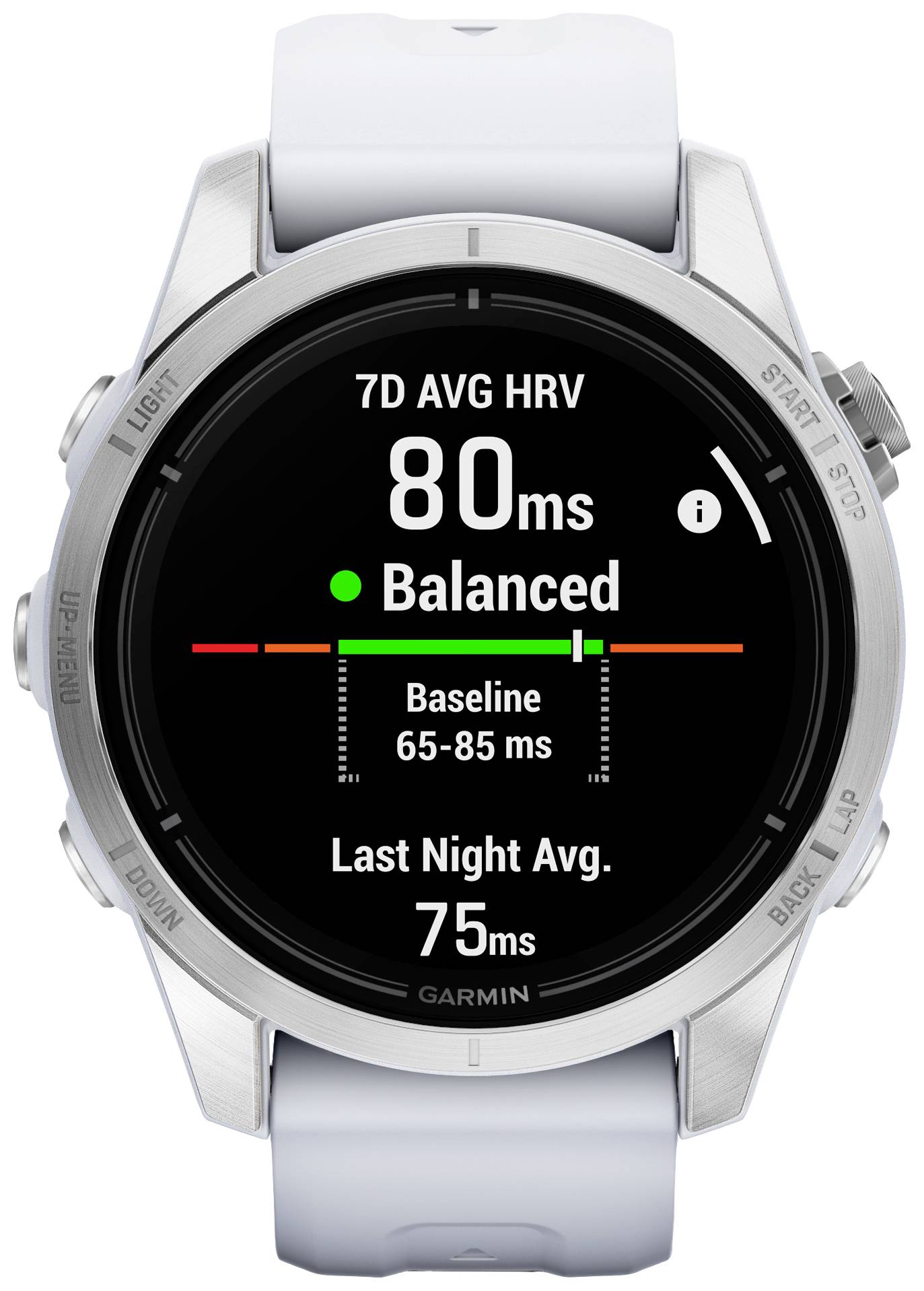 Garmin EPIX™ Pro (Gen 2) Smartwatch 42mm Weiß