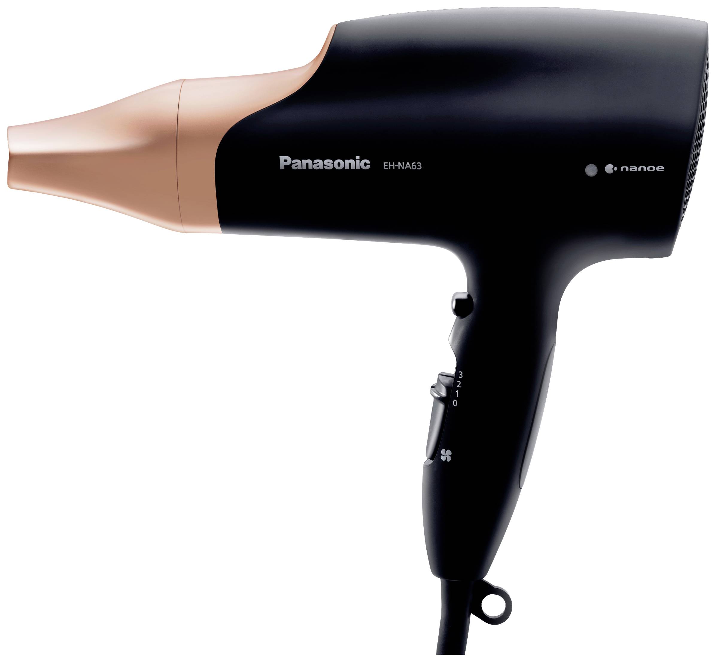 Panasonic EH-NA63-CN825 Haartrockner Schwarz, Roségold