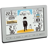 TFA Dostmann Funk-Wetterstation METEO JACK 35.1097.54 Funk-Wetterstation Vorhersage für 12 bis 24 Stunden Anzahl Sensoren max. 3 TFA Dostmann Funk-Wetterstation METEO JACK 35.1097.54 Funk-Wetterstation Vorhersage für 12 bis 24 Stunden Anzahl Sensoren max. 3