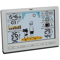 TFA Dostmann Funk-Wetterstation METEO JACK 35.1097.54 Funk-Wetterstation Vorhersage für 12 bis 24 Stunden Anzahl Sensoren max. 3 TFA Dostmann Funk-Wetterstation METEO JACK 35.1097.54 Funk-Wetterstation Vorhersage für 12 bis 24 Stunden Anzahl Sensoren max. 3