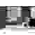 Sigel Tableau en verre magnétique Artverum (l x H) 48 cm x 48 cm lavande GL119