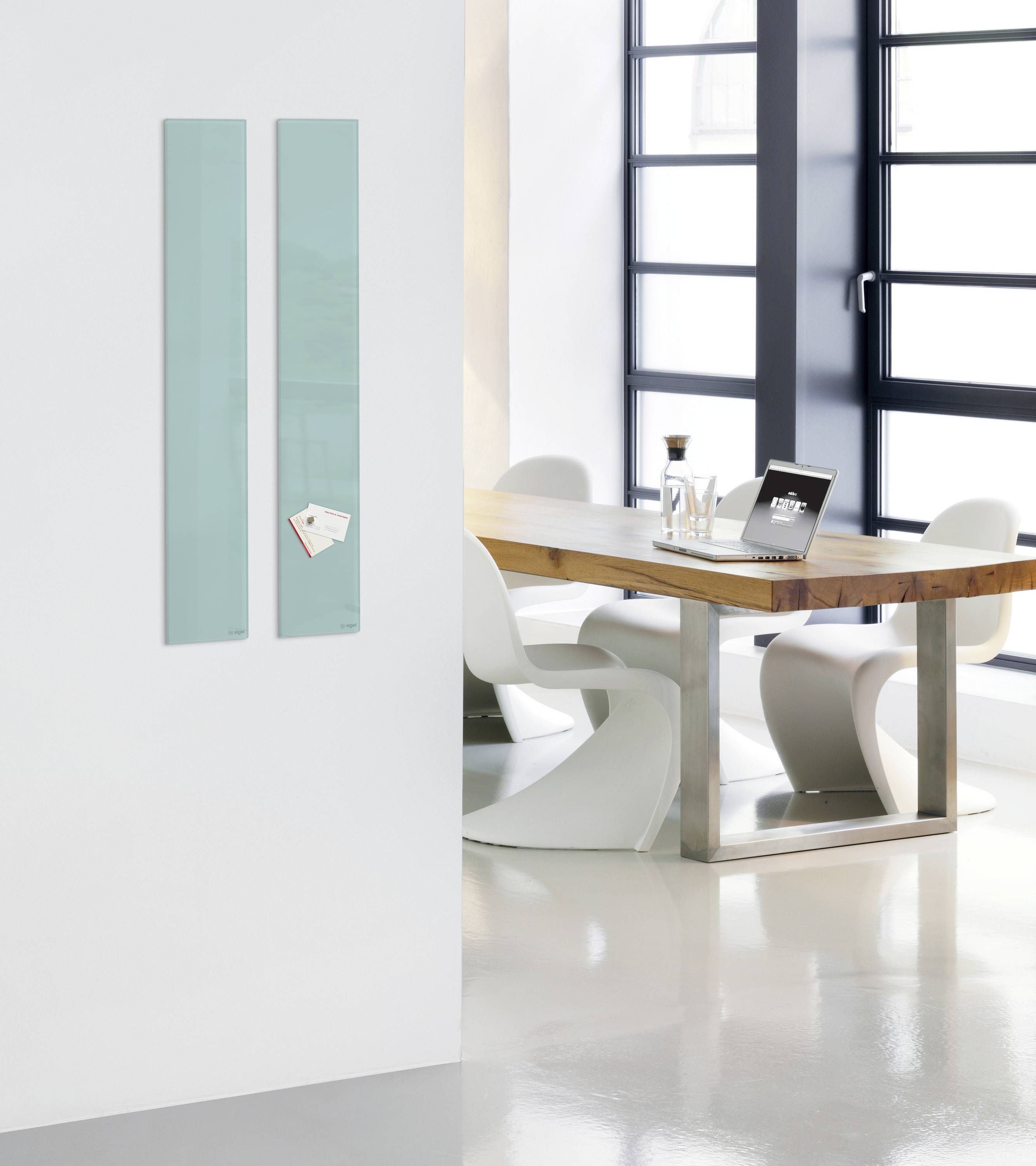 Sigel Glas-Magnettafel Artverum (B x H) 12 cm x 78 cm Aquamarin GL123