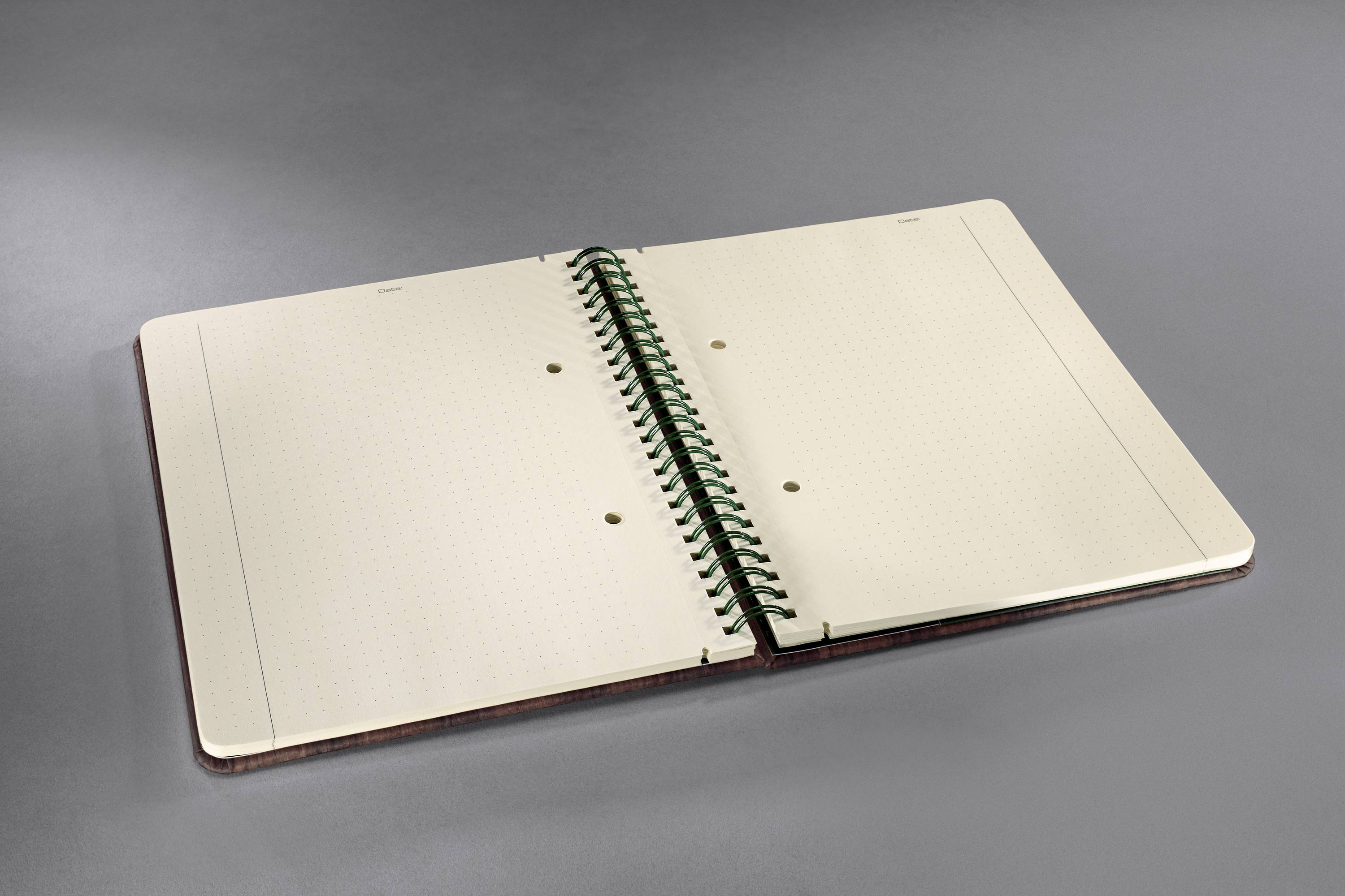 Sigel Spiralblock Conceptum CO675 Hardcover Braun DIN A5 Punktraster Anzahl der Blätter: 160