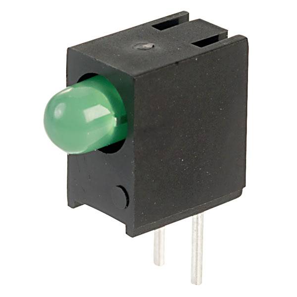 Kingbright LED bedrahtet Grün Rund 3mm 20 mcd 90° 25mA 2.2V