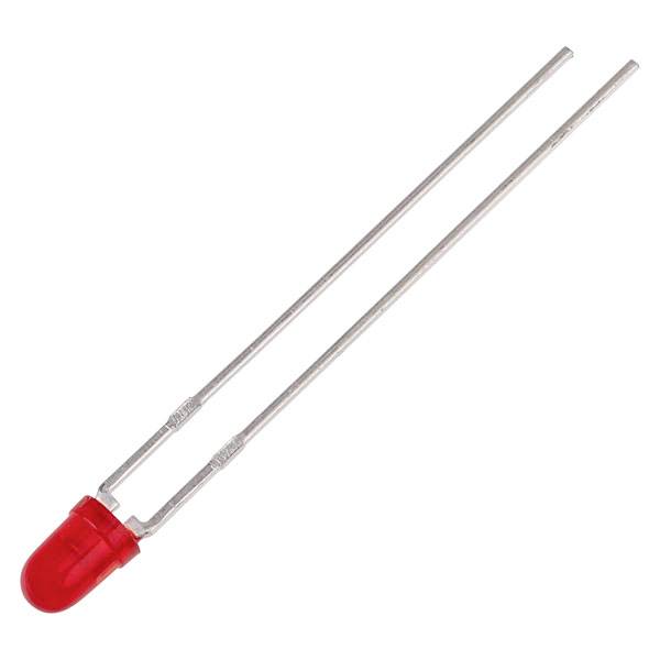 Kingbright LED bedrahtet Rot Rund 3mm 20 mcd 40° 30mA 2V