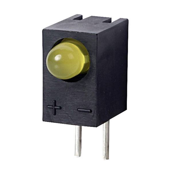 Kingbright LED bedrahtet Gelb Quadratisch 3 mm 15 mcd 40 ° 30 mA 2.1 V