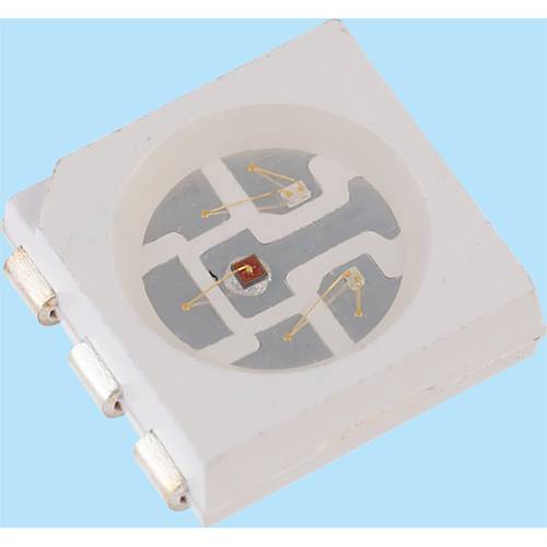 Kingbright KAAF-5050BRGS-10 SMD-LED RGB 1400 mcd, 700 mcd, 420 mcd 120° 50 mA, 30mA 2.5 V, 3.5V