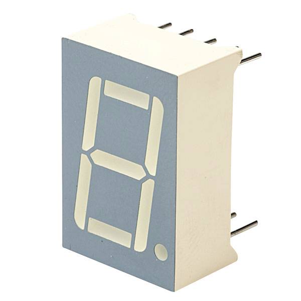 Kingbright 7-Segment-Anzeige Rot 2V SA56-11HWA