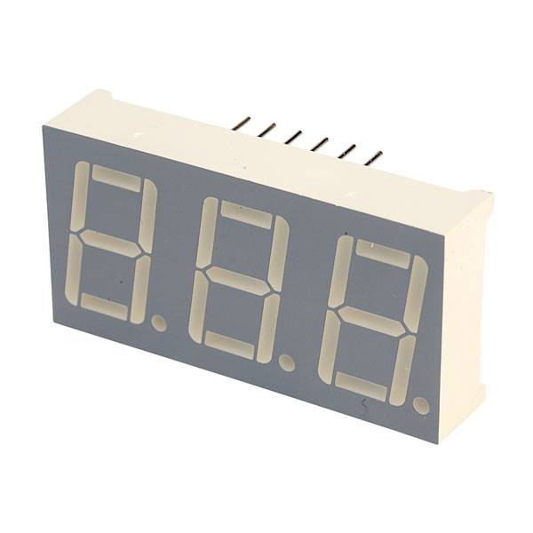 Kingbright 7-Segment-Anzeige Grün 2.2V BA56-12GWA