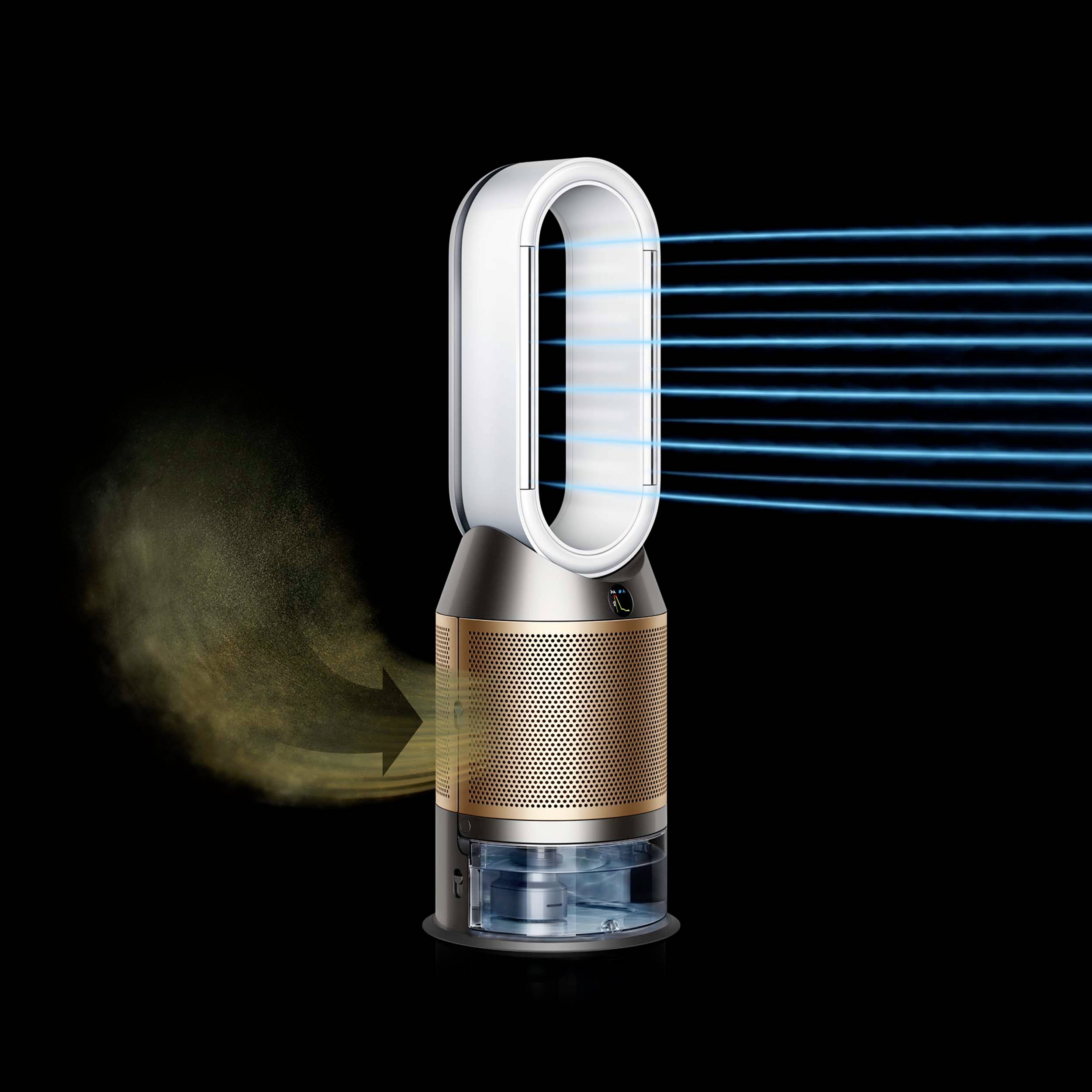dyson PH04 Purifier Humidify+Cool Formaldehyde Luftbefeuchter 1 St. Weiß, Gold