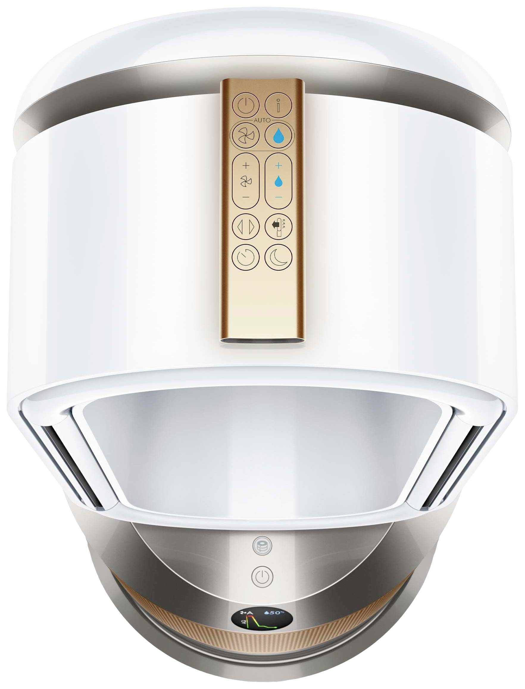 dyson PH04 Purifier Humidify+Cool Formaldehyde Luftbefeuchter 1 St. Weiß, Gold