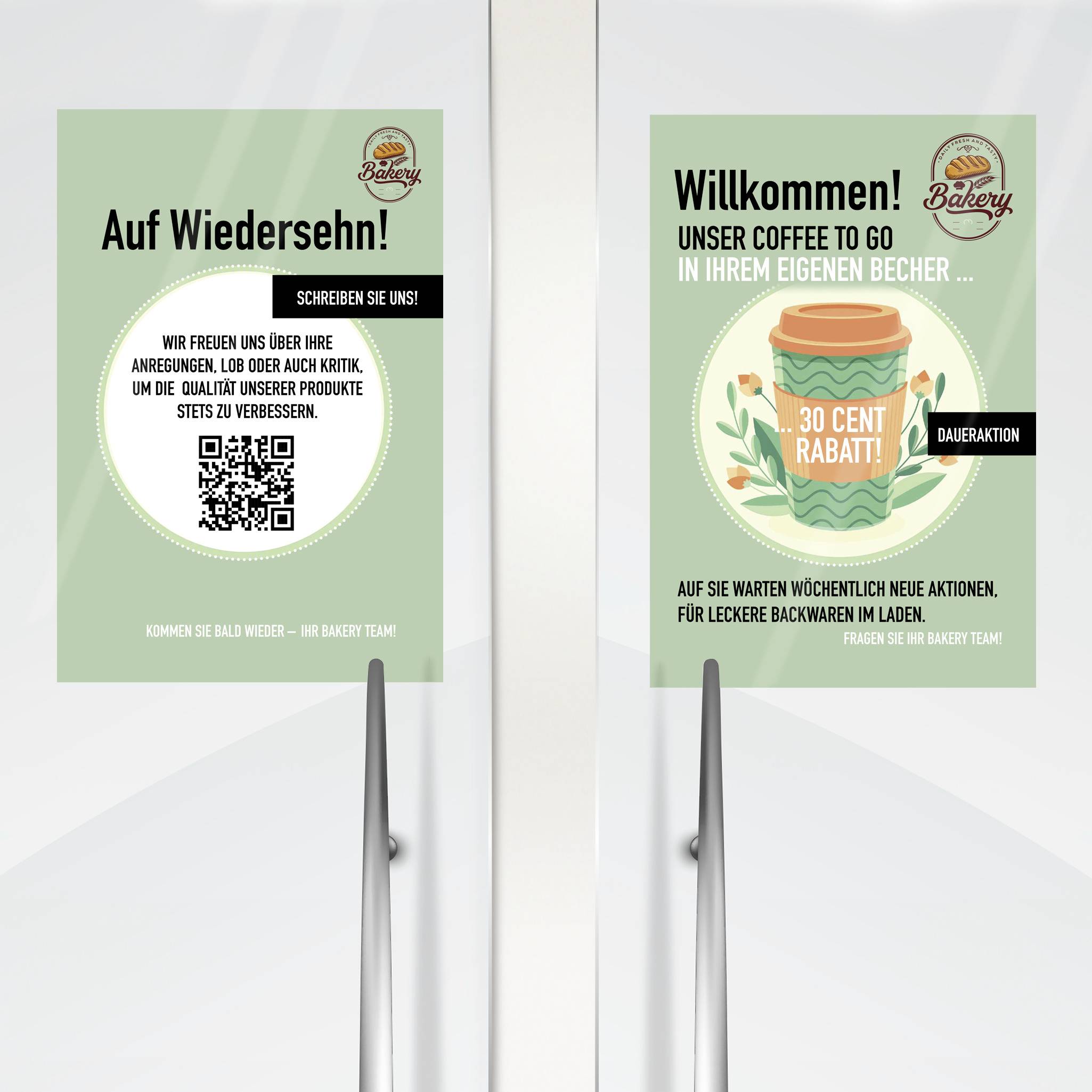 Auf Wiedersehen! Schreiben Sie uns! Wir freuen uns über Ihre Anregungen. Willkommen! Unser Coffee to Go im eigenen Becher 30 Cent Rabatt.