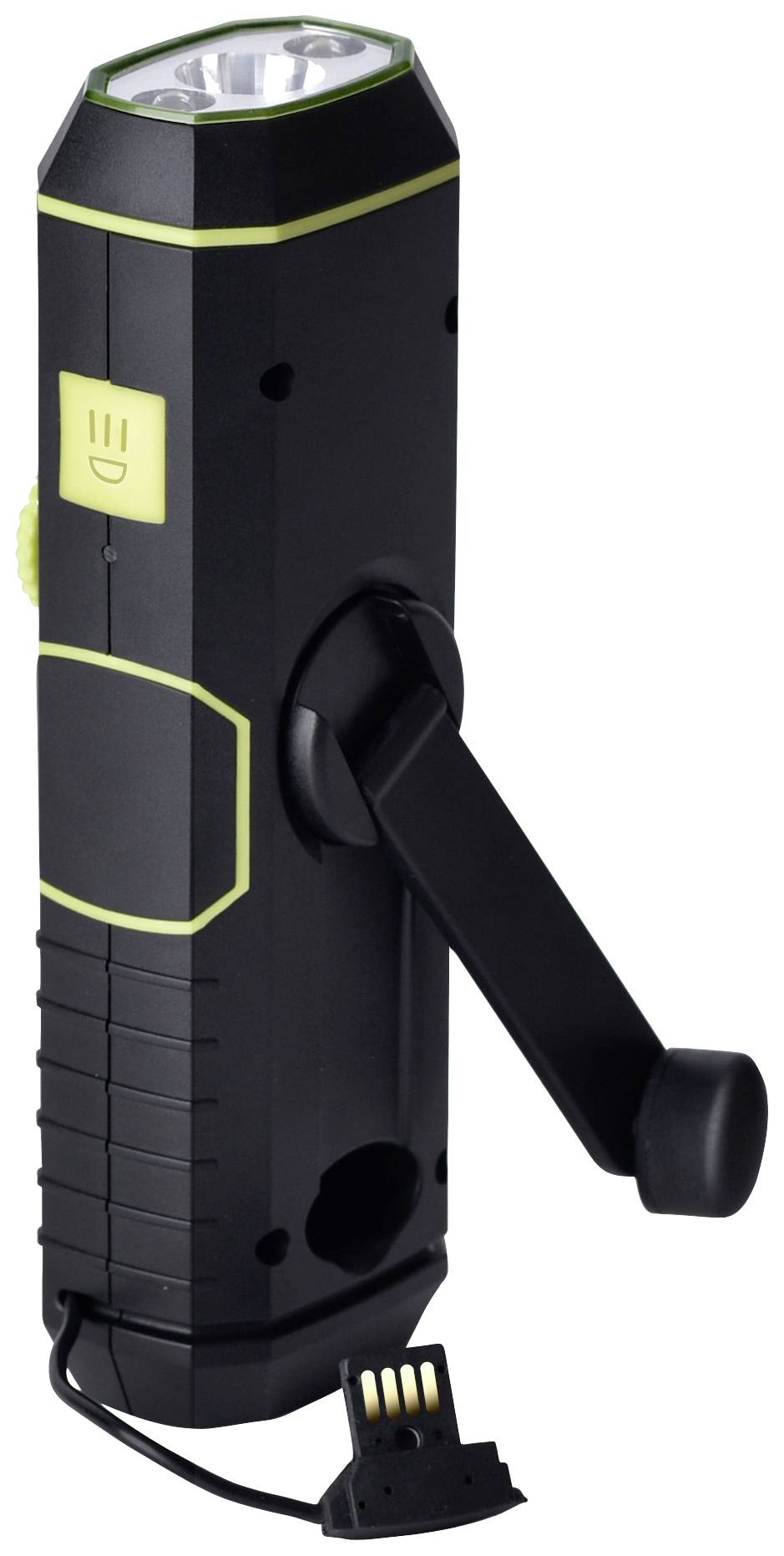 XCell Radiolight Dynamo LED Taschenlampe akkubetrieben, dynamobetrieben 30lm 10h 162g