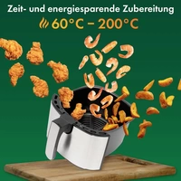 Profi Cook PC-FR 1239 H Heißluft-Fritteuse 5.5l Edelstahl, Schwarz Profi Cook PC-FR 1239 H Heißluft-Fritteuse 5.5l Edelstahl, Schwarz