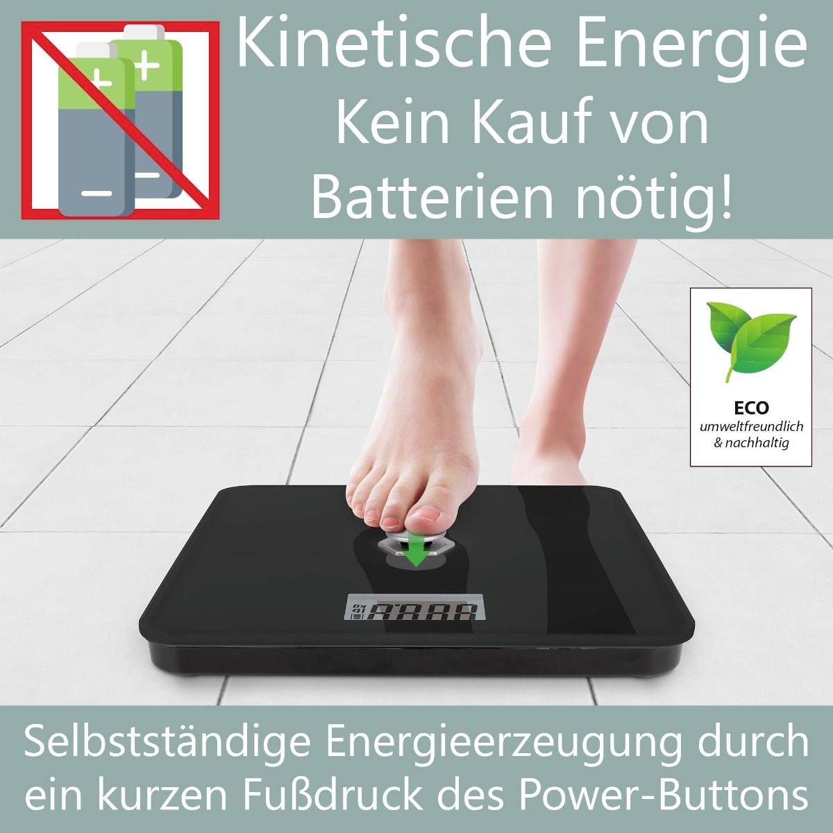 Profi-Care PC-PW 3112 Personenwaage digital Wägebereich (max.)=180kg Schwarz