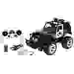 Carson Modellsport Jeep Wrangler Police 1:12 RC Einsteiger Modellauto Elektro Geländewagen RtR 2,4
