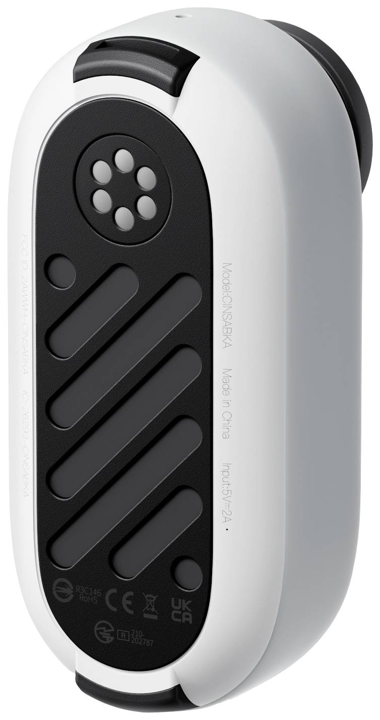 Insta360 GO 3 (64GB) Action Cam 2.7K, Bluetooth, Bildstabilisierung, Mini-Kamera, Spritzwassergeschützt, Touch-Screen, Wasserfest, Zeitlupe